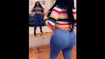 African-American Twerking Montage With 60fps Quality