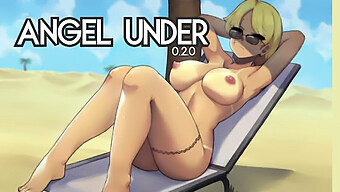 Kontgat Close-Up In Hentai Spel - Deel 1